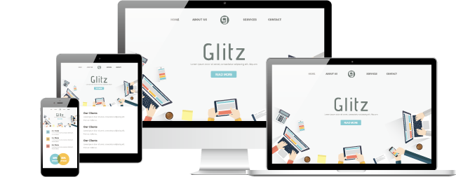 Glitzでホームページをもっと気軽に。